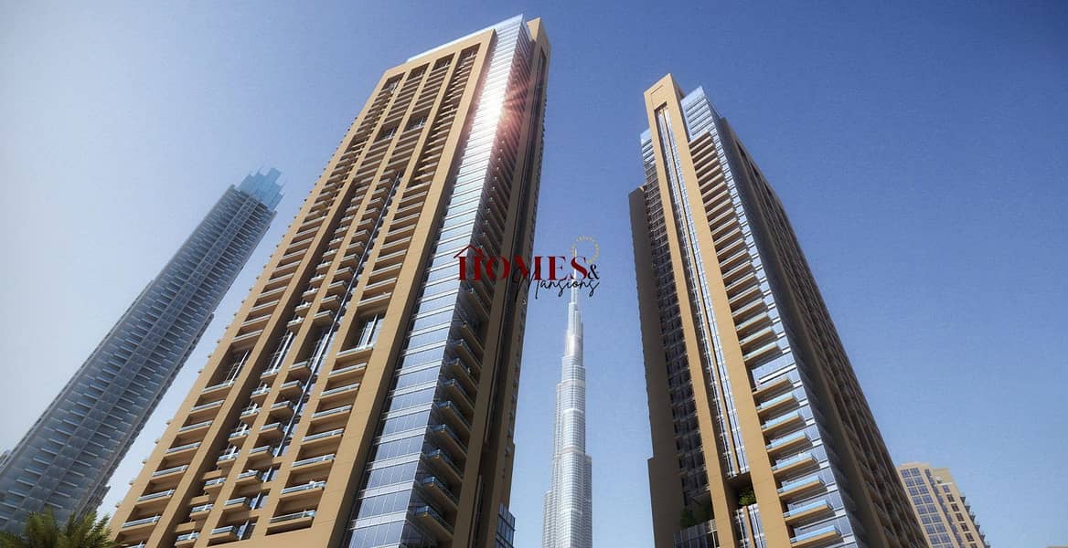 位于迪拜市中心，歌剧院区，第一幕塔楼｜第二幕塔楼 1 卧室的公寓 1622000 AED - 5611780