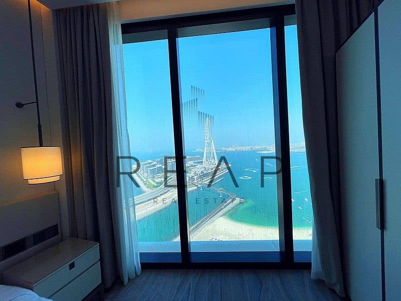 4 DIRECT BEACH ACCESS|2BR+SEA VIEW|ADDRESS BEACH JBR