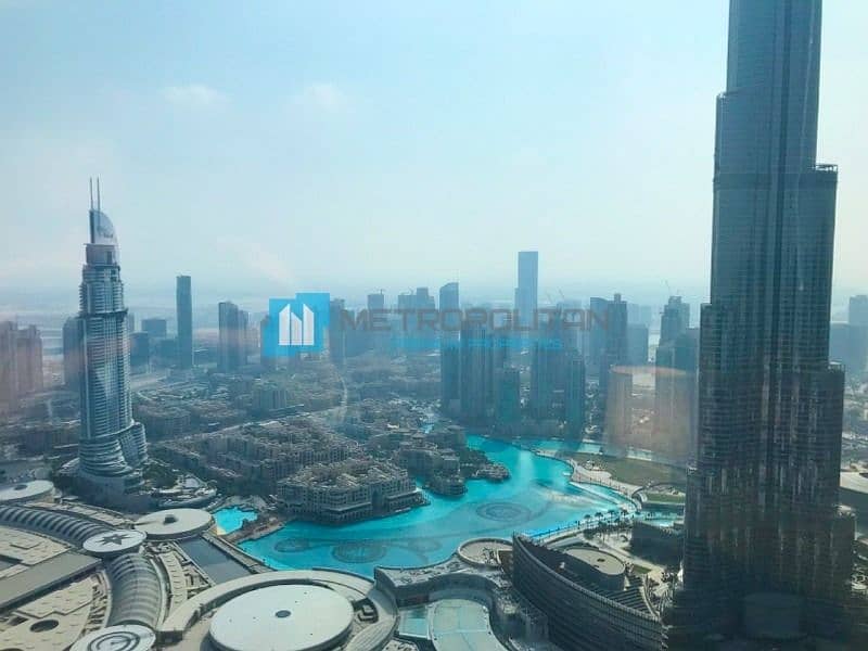 Furnished | Burj and Fountain View | High Floor