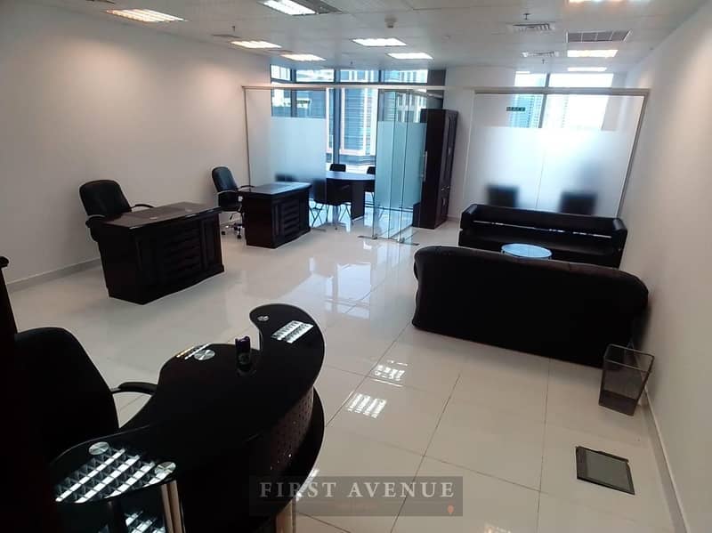 Partitioned Furnished Office in Metropolis Tower