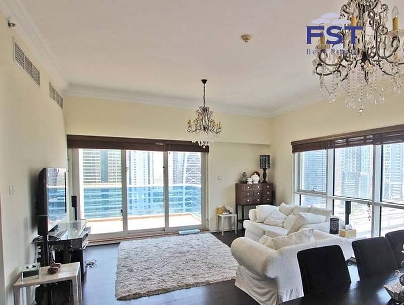 位于迪拜码头，瀑布公寓大楼 1 卧室的公寓 800000 AED - 5615521