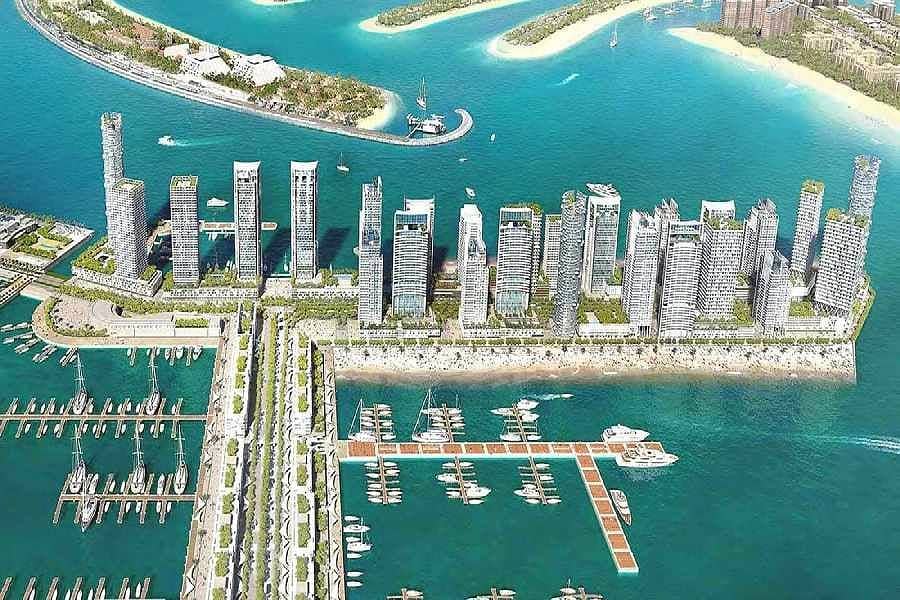 位于迪拜港，艾玛尔海滨社区，海滨大厦综合区 1 卧室的公寓 2500000 AED - 5616391