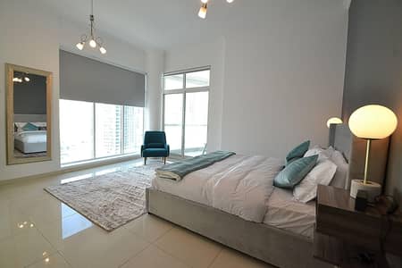 2 Bedroom Flat for Rent in Dubai Marina, Dubai - Marina View | Furnished | Monthly option available | Study room | 2DM