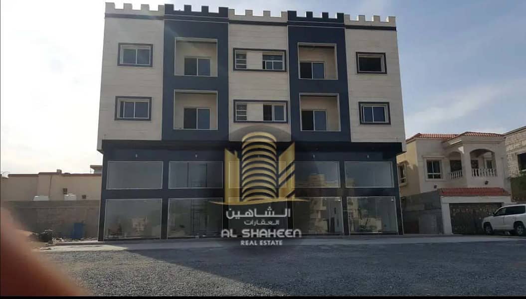 For sale, Ajman Al Mowaihat building, a very special location