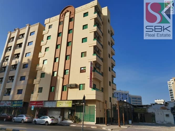 NO COMMISSION - Spacious 1BHK Apartment (with 1 month free) Available in Ajmani Building, Al Nakheel 1, Ajman