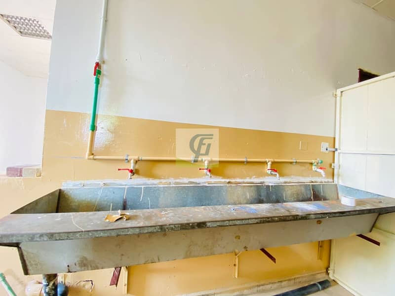 6 washing area
