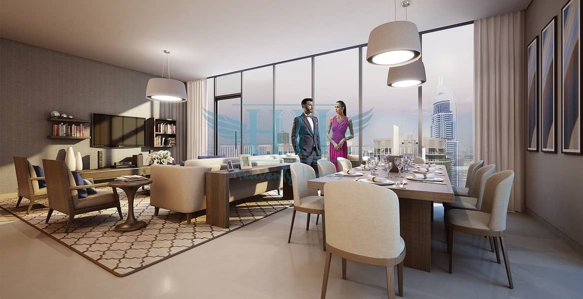 شقة في بوليفارد هايتس برج 1،بوليفارد هايتس،وسط مدينة دبي 3 غرف 5773888 درهم - 4979285