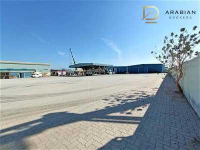 Plot for Rent in Al Quoz, Dubai - | Spacious yard|| fully interlocked|| AED 12/Sq. ft. |
