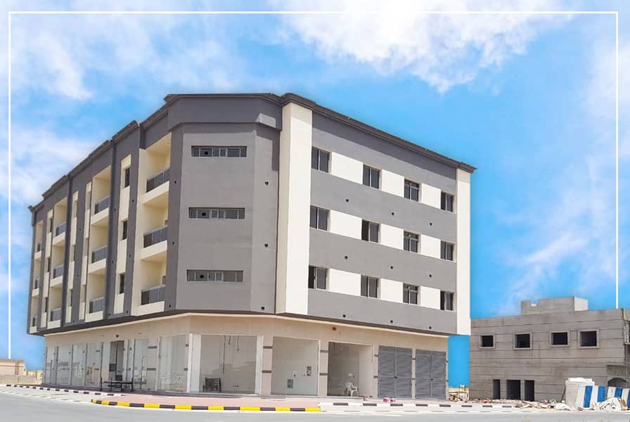 New building for sale residential and commercial in Ajman