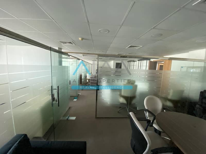 Partitioned | Fully Fitted Office for sale | Business Bay | Dubai