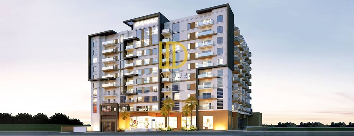 位于迪拜南部街区，居住区，特诺拉综合公寓 1 卧室的公寓 33000 AED - 5620852