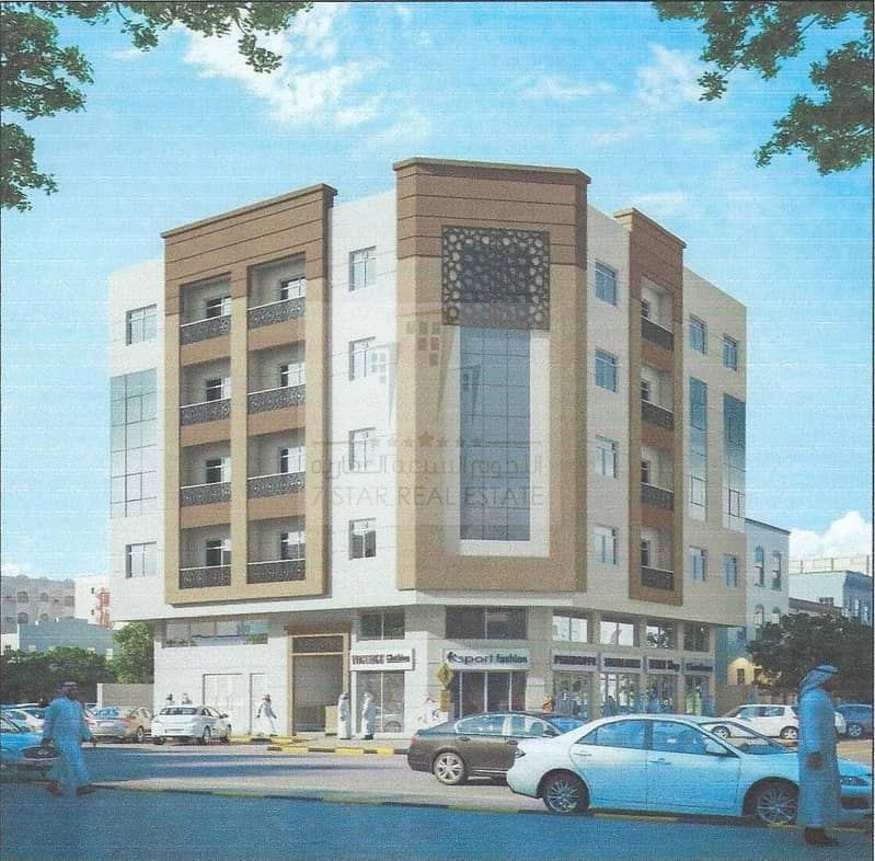 New building in Ajman Global City good income