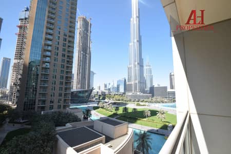 1 Bedroom Flat for Rent in Downtown Dubai, Dubai - Full Burj Khalifa  & Fountain | High Floor