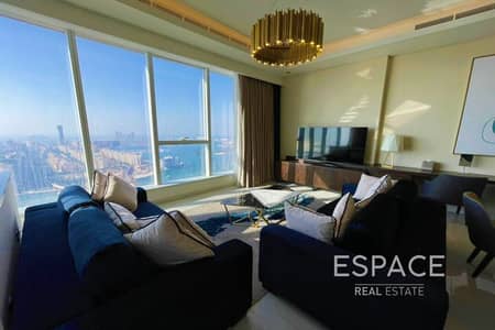 2 Bedroom Flat for Rent in Dubai Media City, Dubai - Amazing Views |Luxury furnished|Top floor