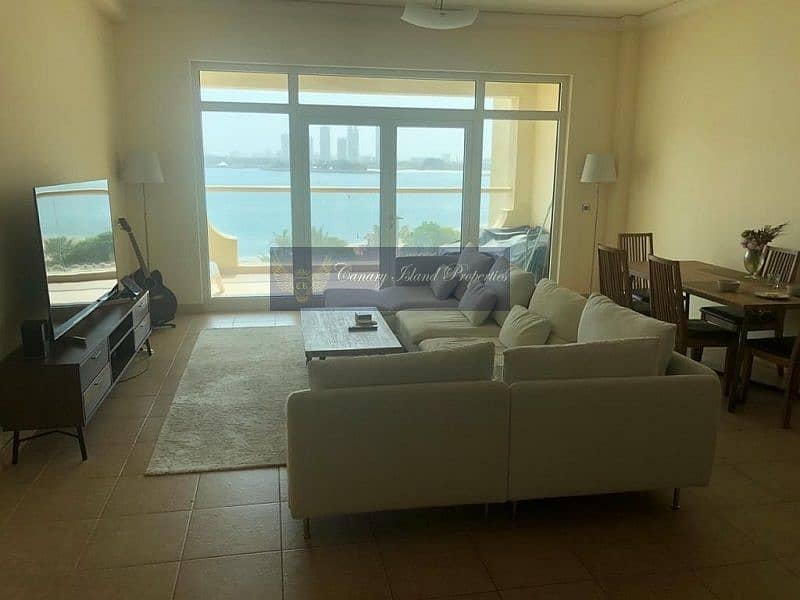Fully Sea View One Bedroom Apartment for Rent at  Al Khudrawi, Shoreline Apartments.