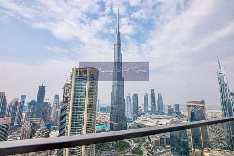 Burj Khalifa facing apartment for sale at Downtown.