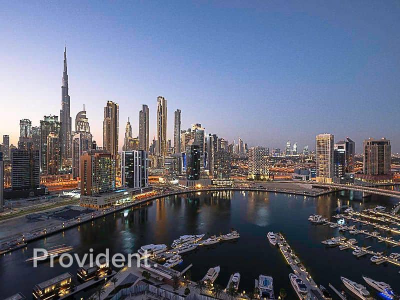 Premium Finish | Burj Khalifa & Canal Views!