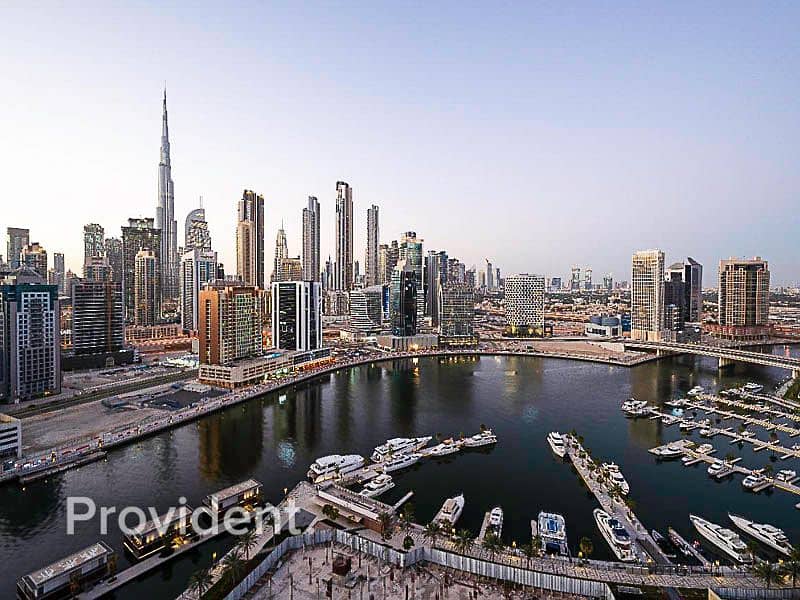 21 Premium Finish | Burj Khalifa & Canal Views!
