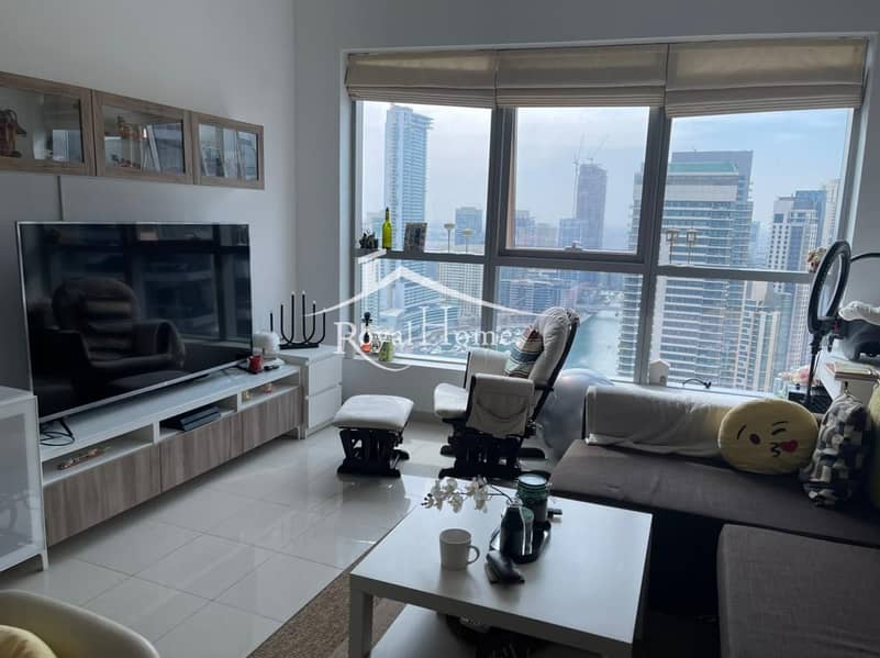 位于迪拜码头，湾区中心，湾区中心（中央大厦） 1 卧室的公寓 95000 AED - 5627019