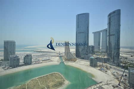 Studio for Sale in Al Reem Island, Abu Dhabi - High Floor Studio Apartment with Canal View