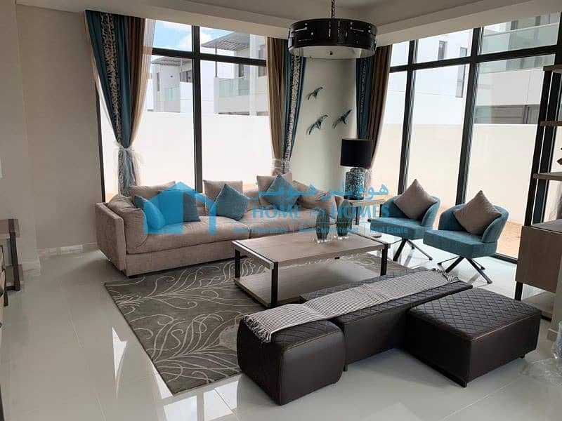 Luxury Corner 6 BR Villa | Fully Furnished | Akoya