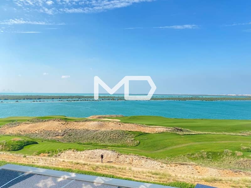 Brand New Unit | Partial Golf and Sea View | Maids Room