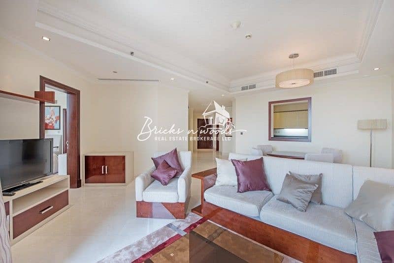 Furnished 1 Bedroom | Sea View | Private Beach Access