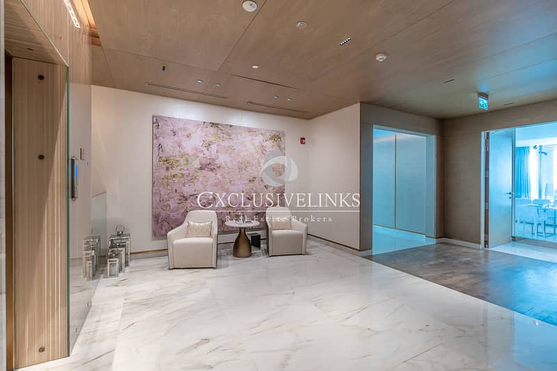 16 Luxury Finish | Palm+Marina Views|Huge Balcony