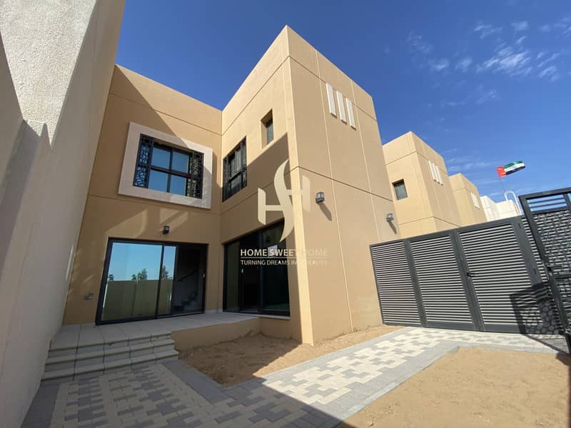 Modern 3BR Villa| Sharjah Sustainable City|D end unit