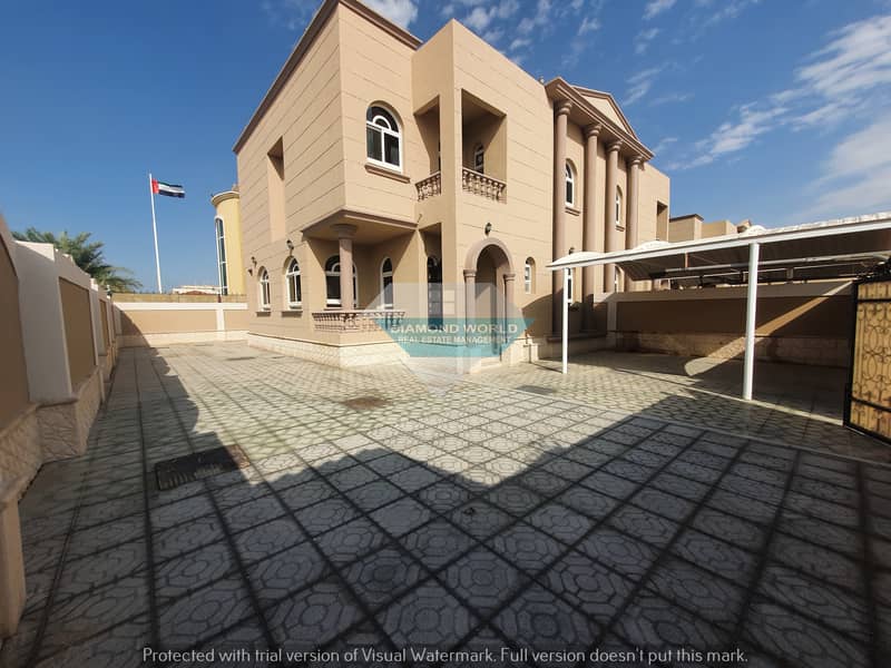 Villa 4  Bedrooms + Majlis + 2 Hall +Pvt Yard in MBZ CITY