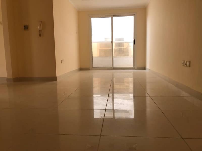 Two-bedroom apartment, living room, 2 bathrooms, kitchen, balcony, open view, central air conditioning  free month
