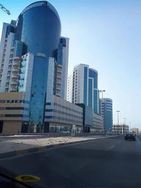 For sale studio, Orient towers, city view, Ajman, distinctive towers, city view, area 465 feet