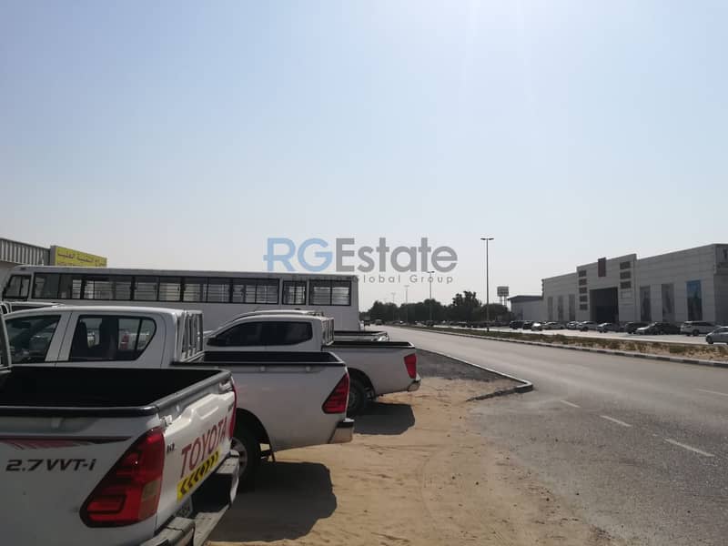 17,100 sqft open plot with shed office Available for sale in Al Quoz