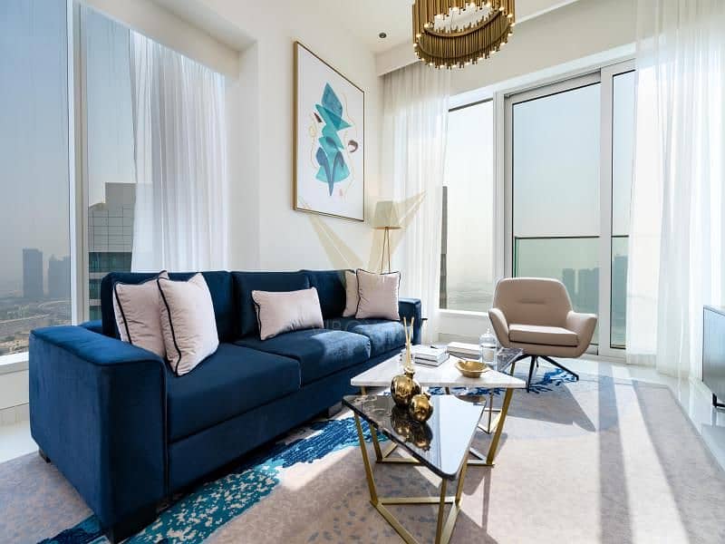 6 Sea View | Brand New 1BR | Luxury Furnished