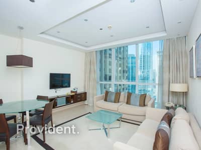 1 Bedroom Apartment for Rent in Jumeirah Lake Towers (JLT), Dubai - Fully Furnished | Lake View | 1 Bed