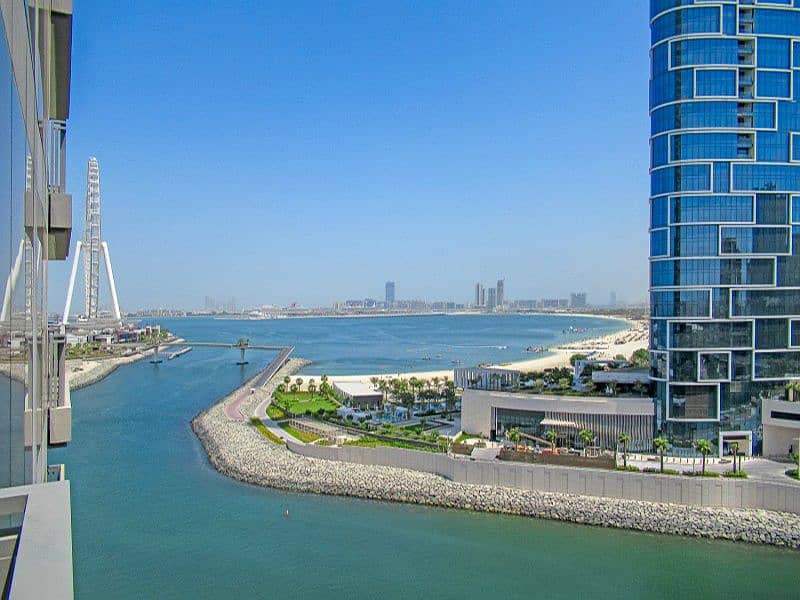 12 Full Sea View & Ain Dubai View | With Balcony | Vacant