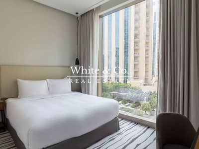 3 Bedroom Apartment for Rent in Downtown Dubai, Dubai - High Floor | Maids Room | Burj View