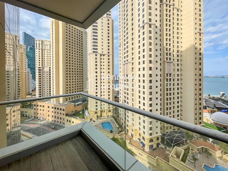 位于迪拜码头，滨海长廊公寓，阿蒂萨大厦 1 卧室的公寓 105000 AED - 5632279