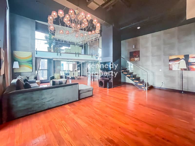 Stunning Duplex Loft | Marina View | High Floor