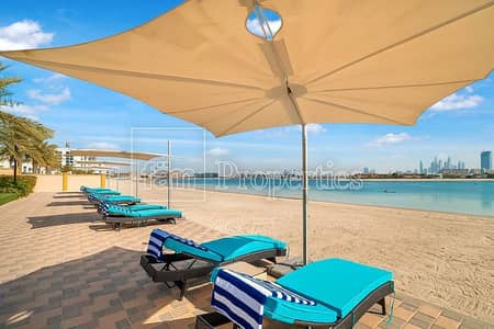 شقة 2 غرفة نوم للايجار في نخلة جميرا، دبي - Private Beach | Full Sea View | Fam Exclusive