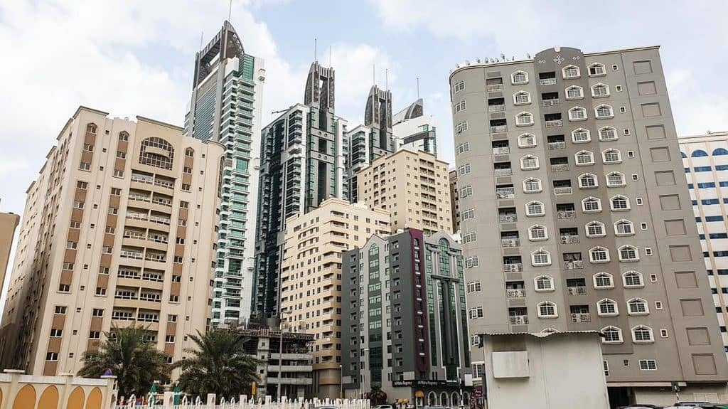 G+M +3 P+10 Residential Building Sharjah