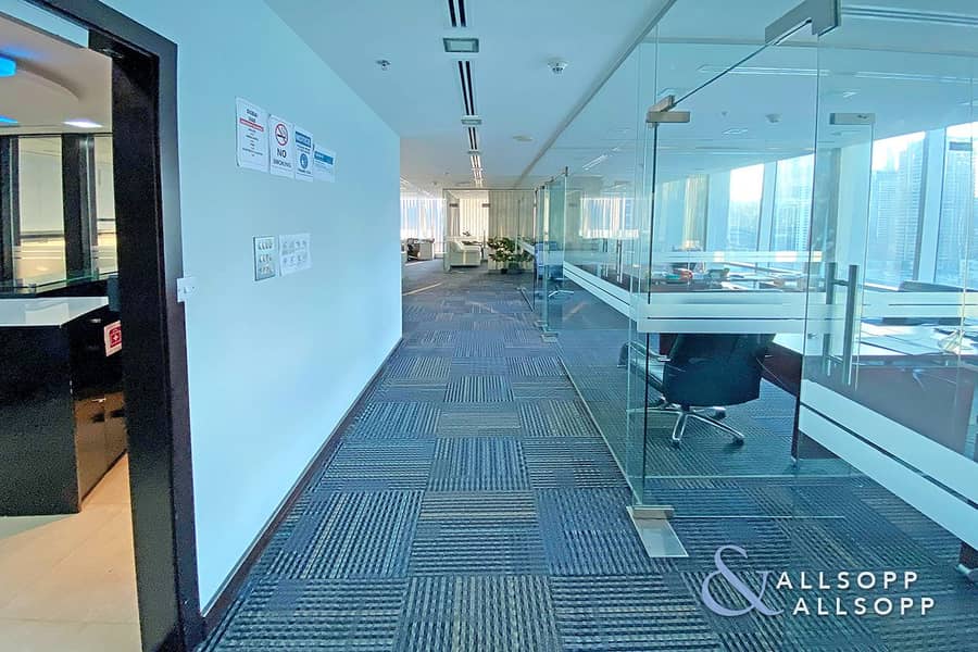 3 Grade A | Glass Partitions | Fully Furnished