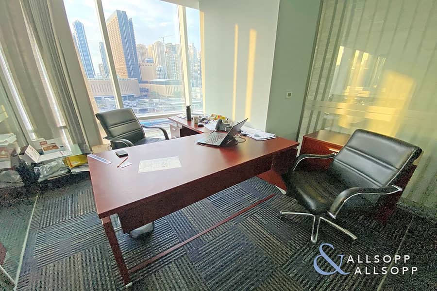 6 Grade A | Glass Partitions | Fully Furnished