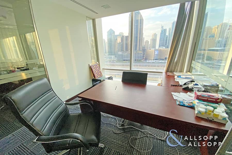 7 Grade A | Glass Partitions | Fully Furnished