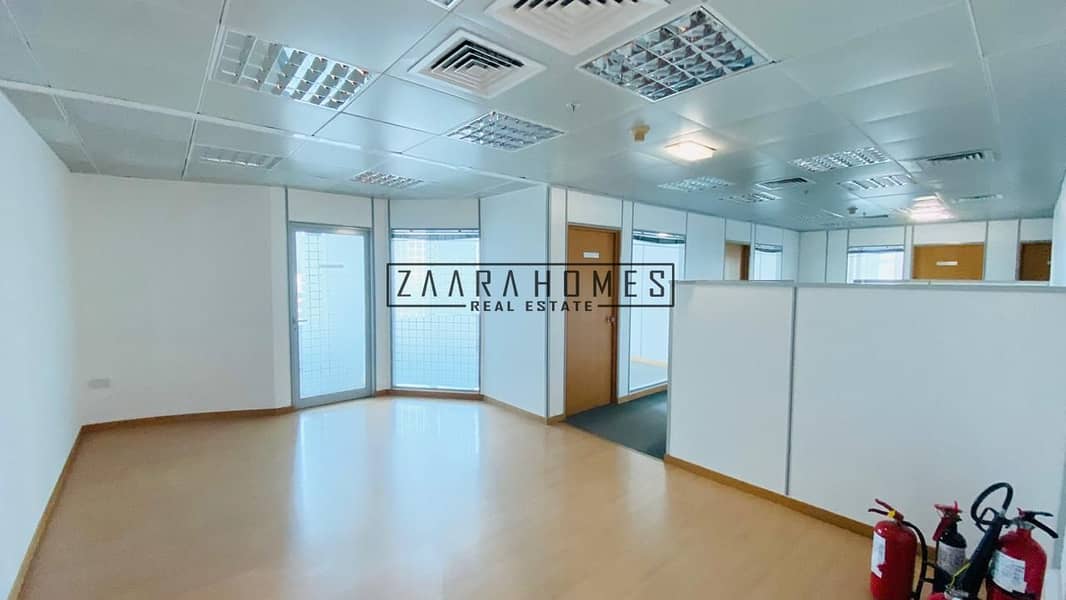 Fully Fitted office with Partition near Emirates Towers Metro station