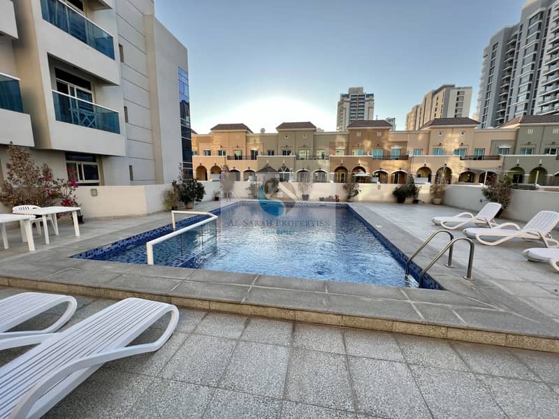 Pool View | No Deposit Required  | Semi Closed Kitchen | Spacious 1BR