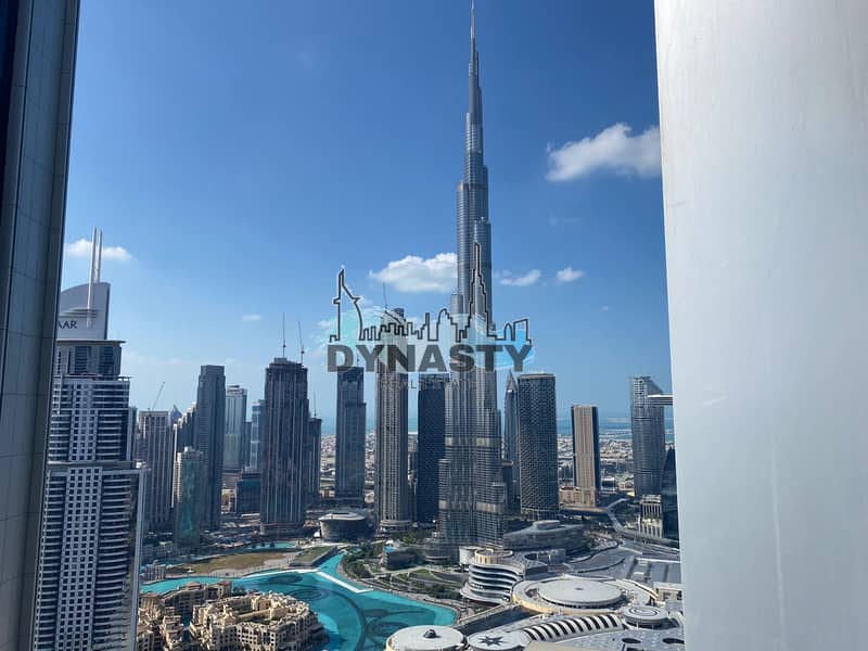 High Floor| Bills Included | Burj Khalifa View