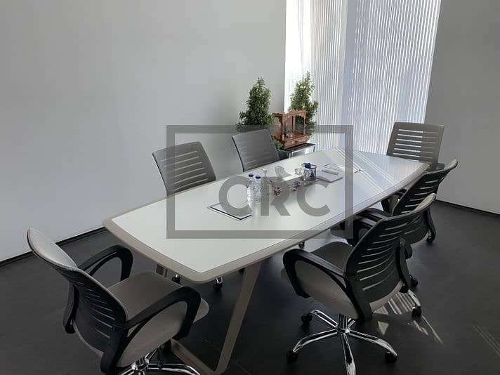 Business Bay | Furnished Office | Pantry Inside