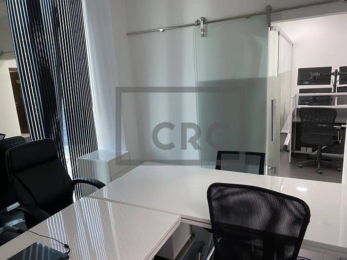 8 Business Bay | Furnished Office | Pantry Inside