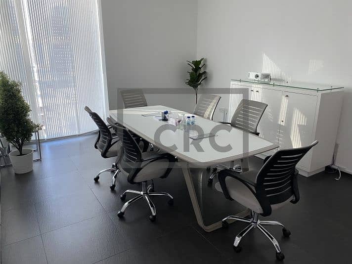 21 Business Bay | Furnished Office | Pantry Inside